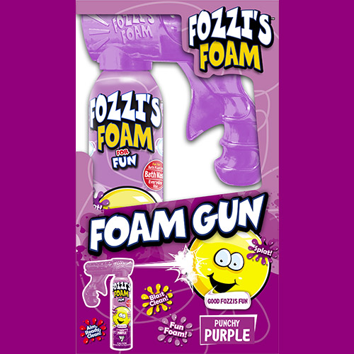 Pistolet à mousse de Fozzi | Violet percutant