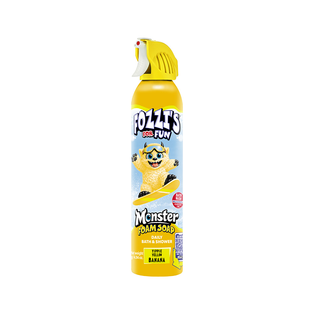 Fozzi’s Monster Foam - Yippie Yellow – 150ml