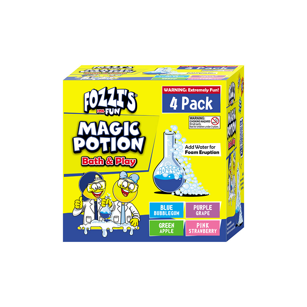 Fozzi’s Magic Potion 4 Pack Variety