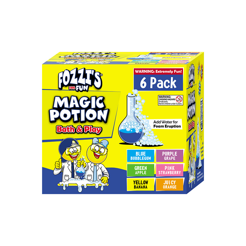 Fozzi’s Magic Potion 6 Pack Variety
