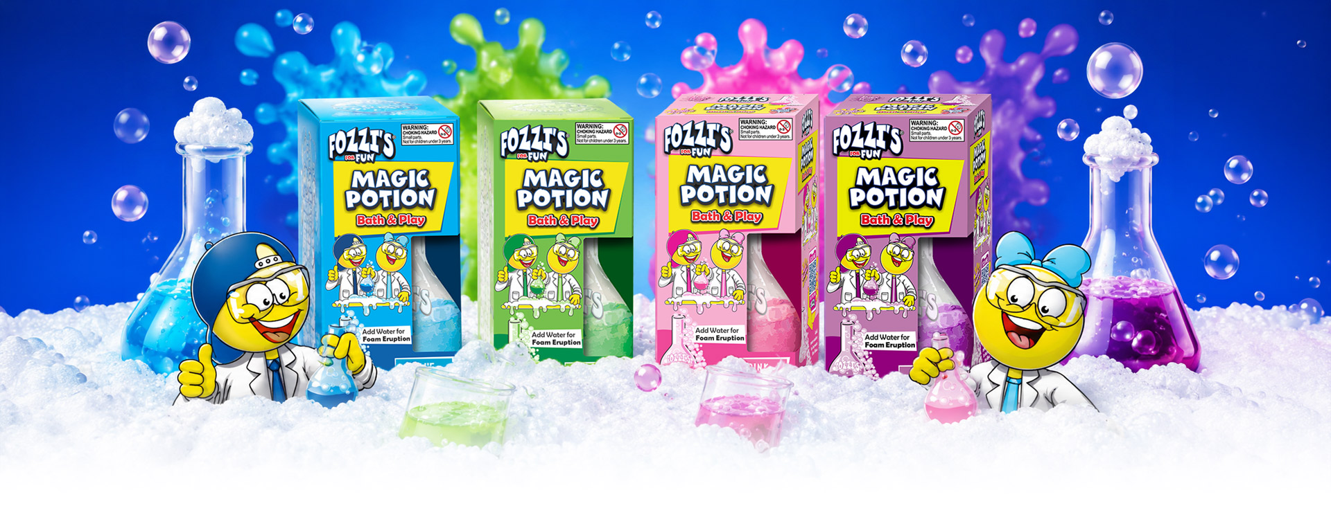 Fozzi’s Magic Potion Bath & Play
